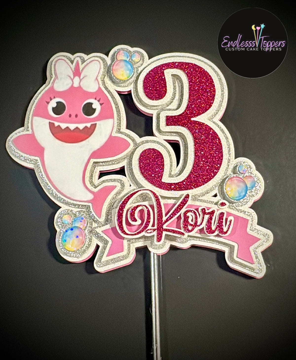 Baby Shark 3D Cake Topper