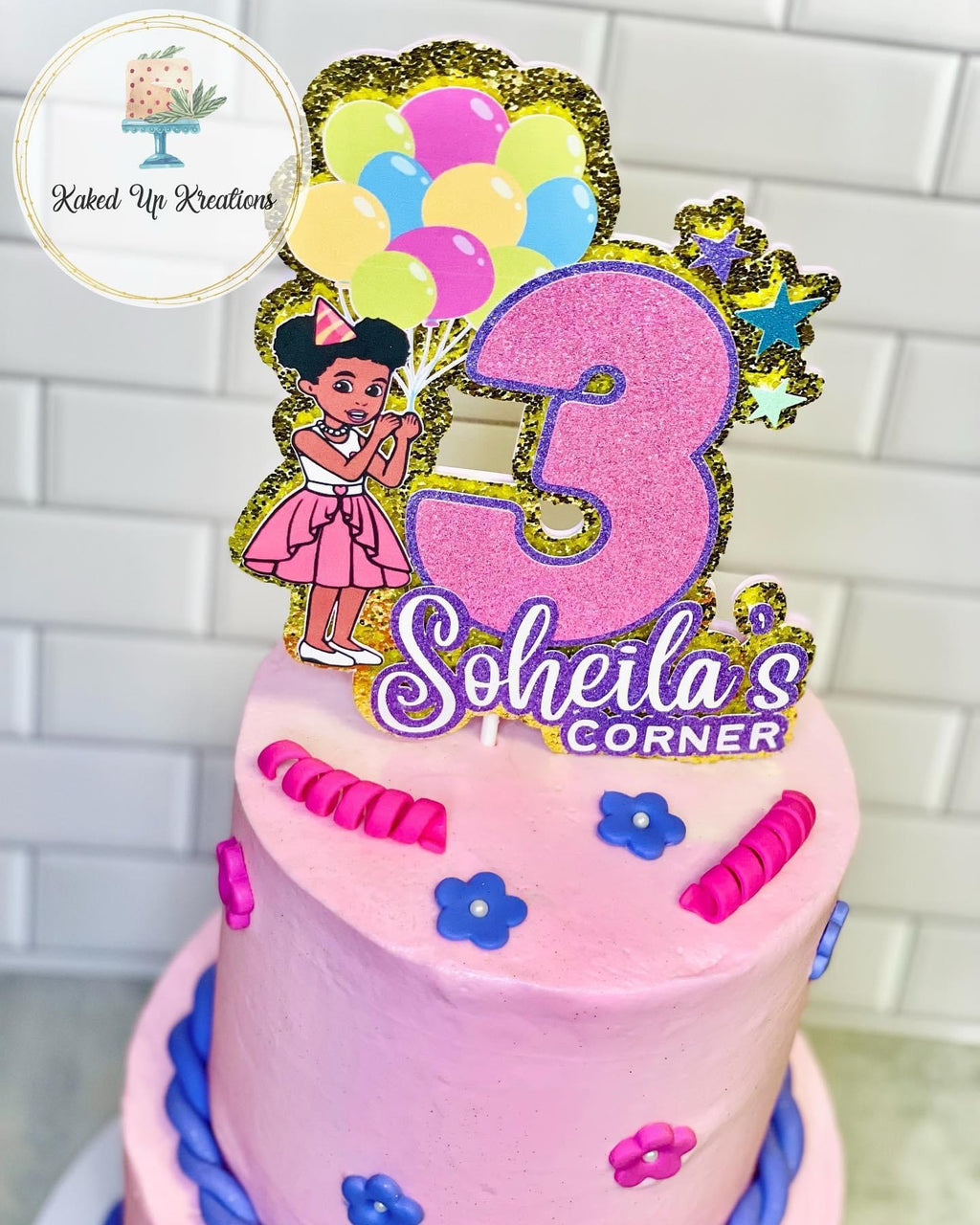 Gracie’s Corner 3D Cake Topper