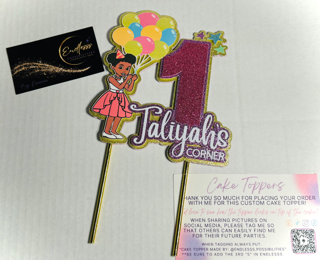 Gracie’s Corner 3D Cake Topper
