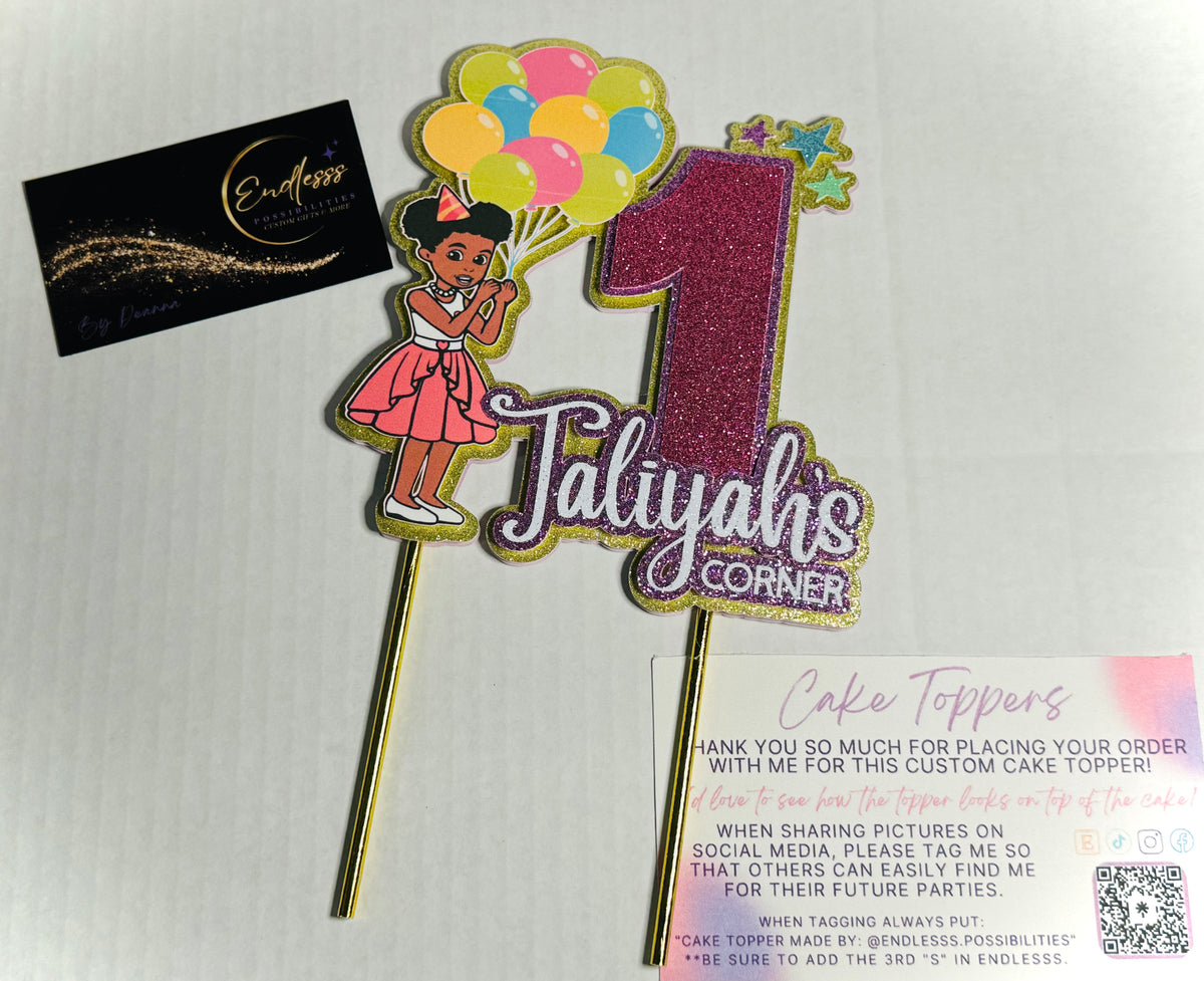 Gracie’s Corner 3D Cake Topper