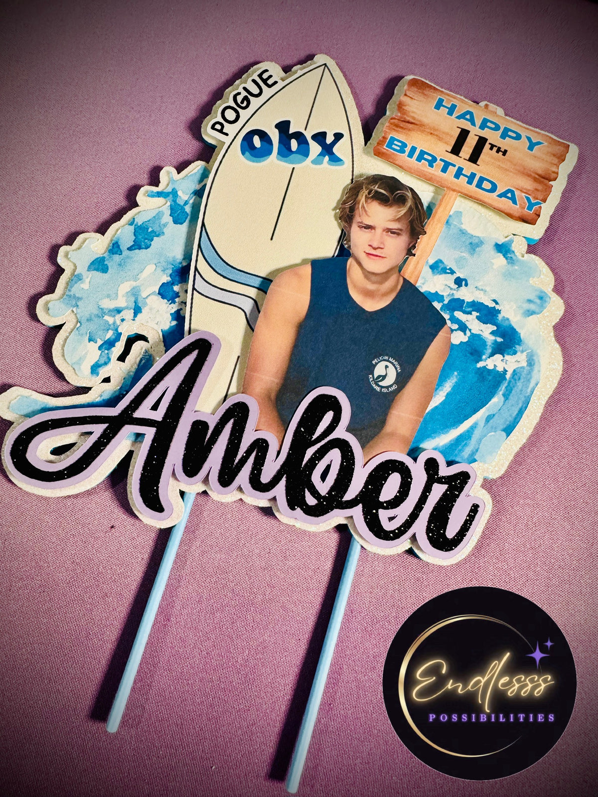 JJ Maybank 3D Cake Topper