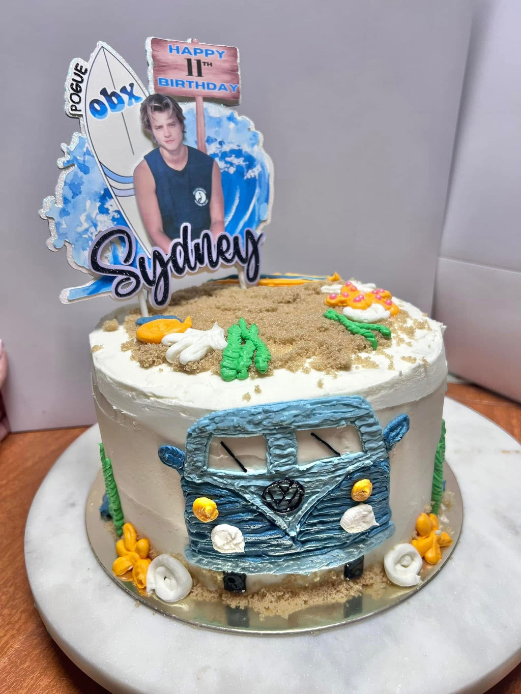 JJ Maybank 3D Cake Topper