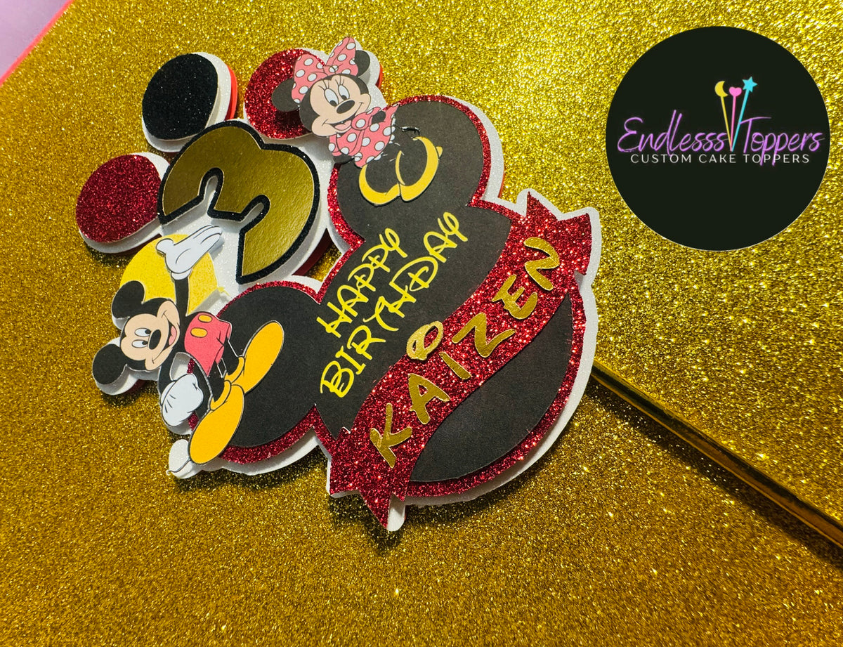 Mouse’s Happy Birthday Topper