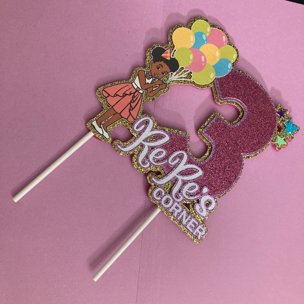 Gracie’s Corner 3D Cake Topper