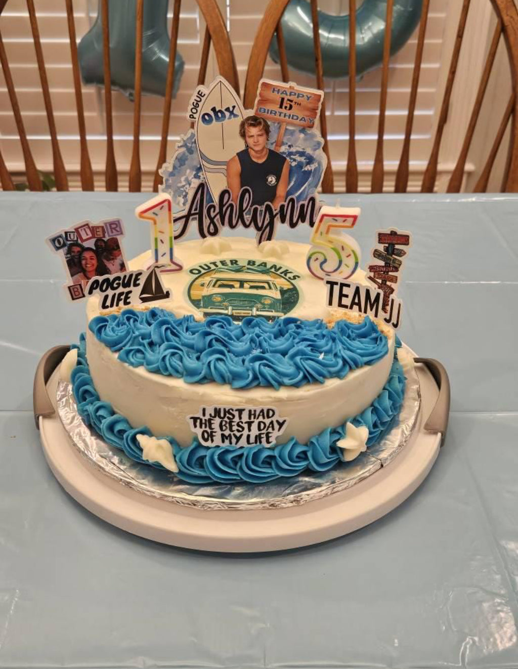 JJ Maybank 3D Cake Topper