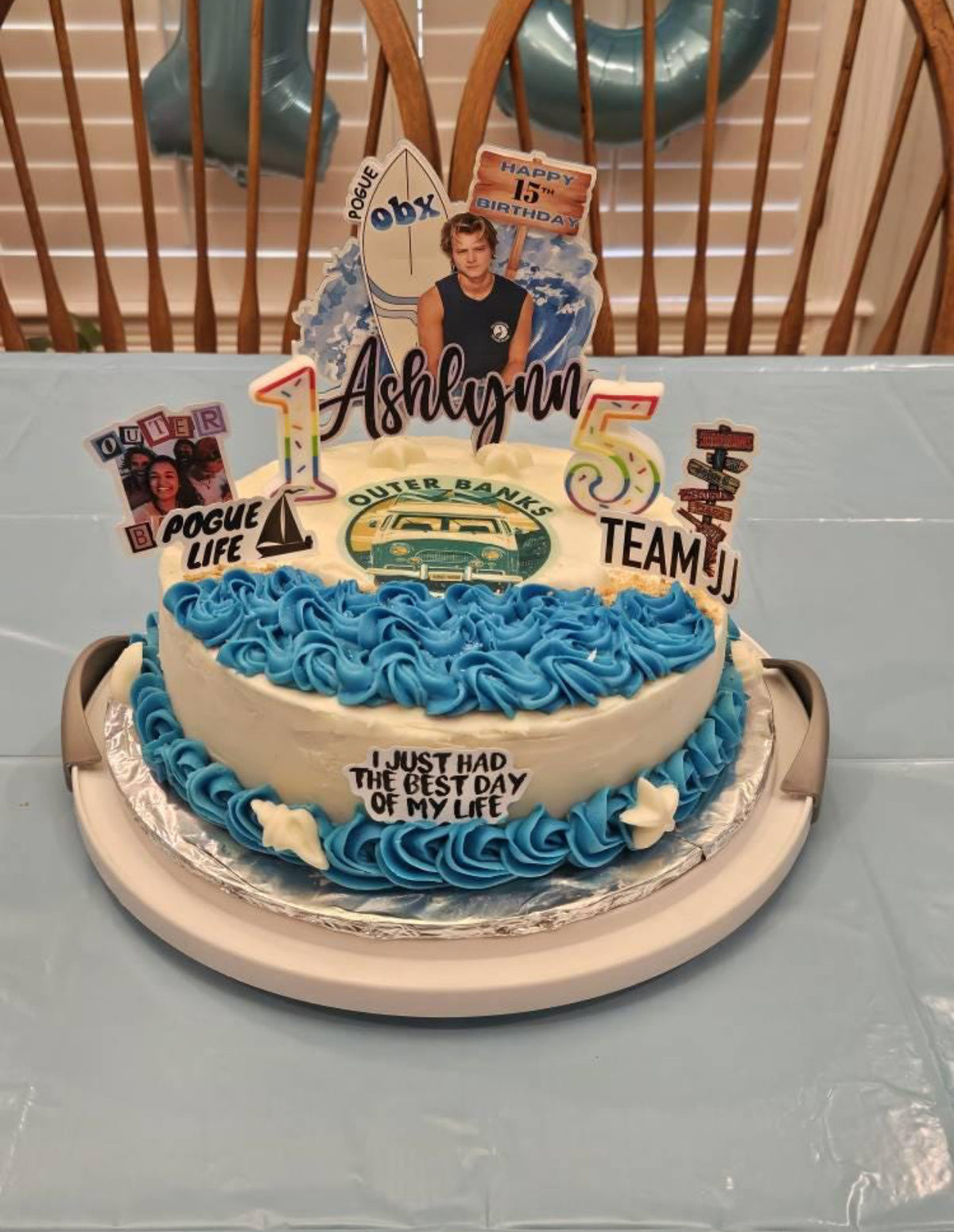 JJ Maybank 3D Cake Topper