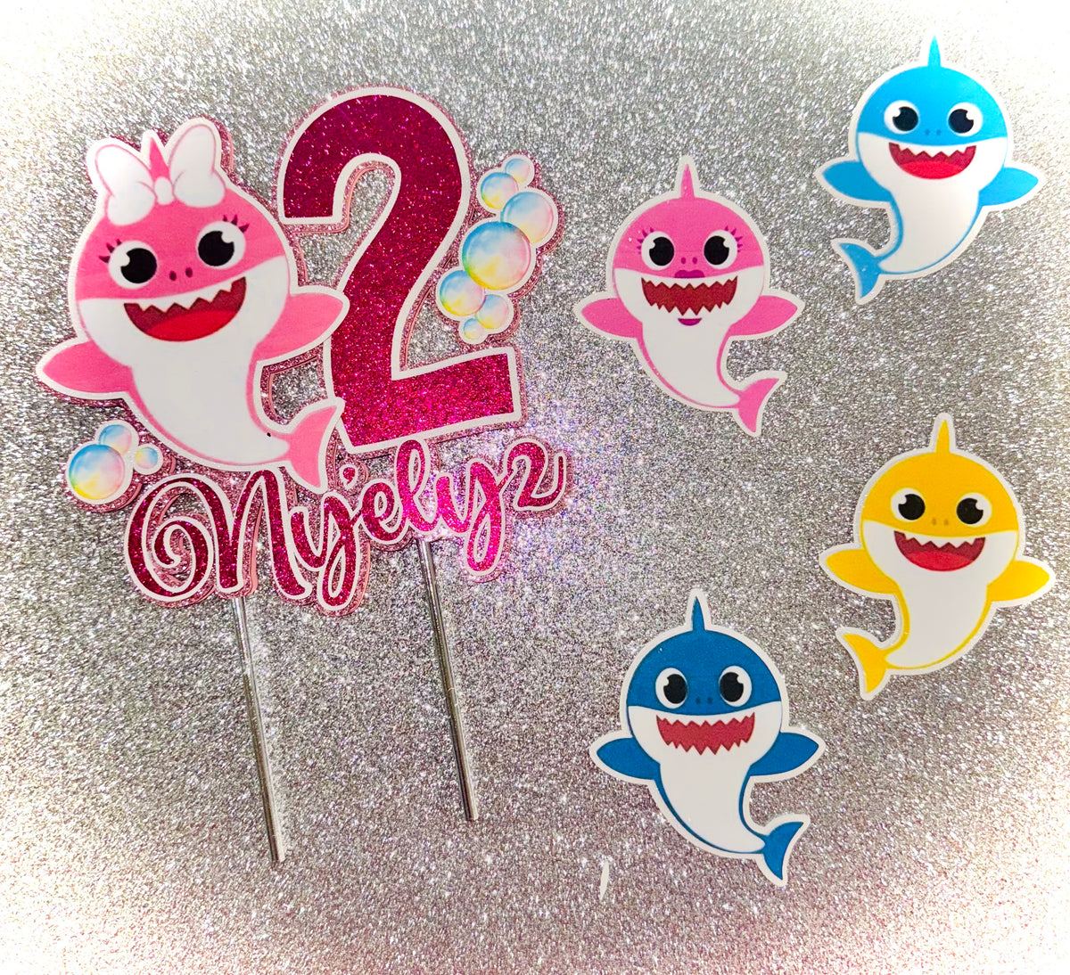 Baby Shark 3D Cake Topper