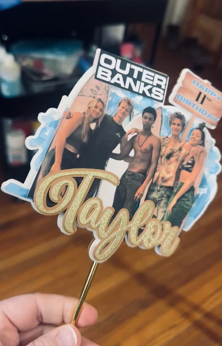 Outer Banks 3D Cake Topper